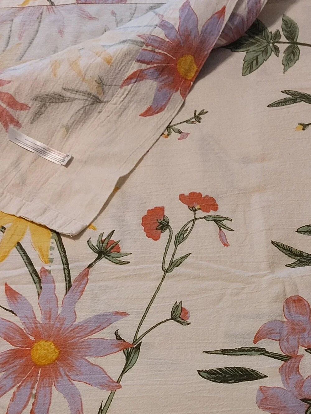 Urban Outfitters Botantical Floral Shower Curtain